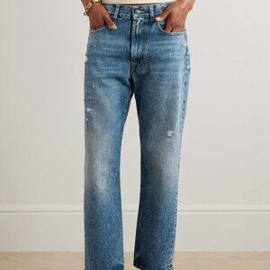 R13 Boyfriend Jean - Distressed